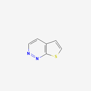 molecular formula C6H4N2S B12981257 Thieno[2,3-c]pyridazine CAS No. 58247-21-5