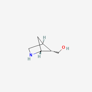 molecular formula C6H11NO B12981272 Rel-((1R,4S,5S)-2-azabicyclo[2.1.1]hexan-5-yl)methanol 