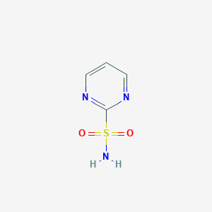 molecular formula C4H5N3O2S B129813 嘧啶-2-磺酰胺 CAS No. 142047-90-3
