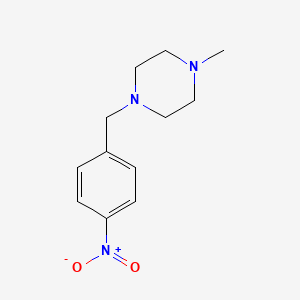 1-Methyl-4-(4-nitrobenzyl)piperazine