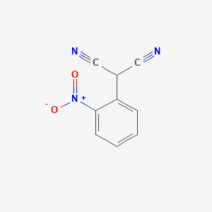 molecular formula C9H5N3O2 B12981400 2-(2-Nitrophenyl)malononitrile 