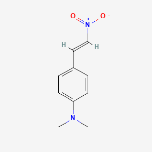 molecular formula C10H12N2O2 B1298144 N,N-二甲基-4-[(E)-2-硝基乙烯基]苯胺 CAS No. 2604-08-2
