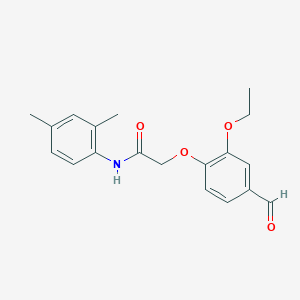 N-(2,4-dimethylphenyl)-2-(2-ethoxy-4-formylphenoxy)acetamide