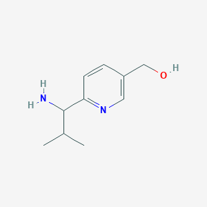 (6-(1-Amino-2-methylpropyl)pyridin-3-yl)methanol