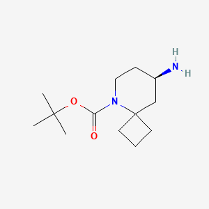 tert-Butyl (R)-8-amino-5-azaspiro[3.5]nonane-5-carboxylate