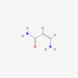 molecular formula C3H6N2O B12981805 (Z)-3-Aminoacrylamide 