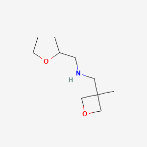 1-(3-Methyloxetan-3-yl)-N-((tetrahydrofuran-2-yl)methyl)methanamine