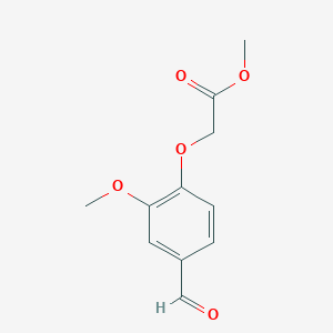 Methyl 2-(4-formyl-2-methoxyphenoxy)acetate