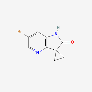 6'-Bromospiro[cyclopropane-1,3'-pyrrolo[3,2-b]pyridin]-2'(1'H)-one