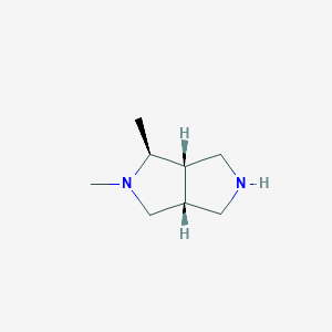 (1S,3AR,6aS)-1,2-dimethyloctahydropyrrolo[3,4-c]pyrrole