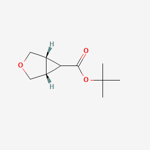 rel-(1R,5S,6r)-tert-Butyl 3-oxabicyclo[3.1.0]hexane-6-carboxylate