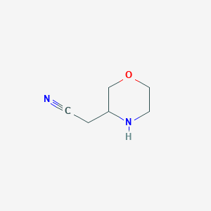 2-(Morpholin-3-yl)acetonitrile