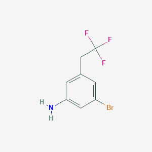 3-Bromo-5-(2,2,2-trifluoroethyl)aniline