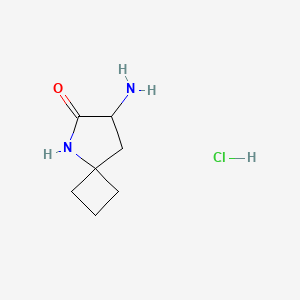 7-Amino-5-azaspiro[3.4]octan-6-one hydrochloride