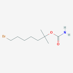 7-Bromo-2-methylheptan-2-yl carbamate