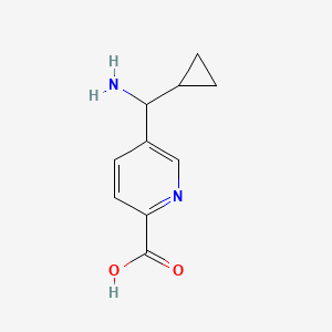 5-(Amino(cyclopropyl)methyl)picolinic acid