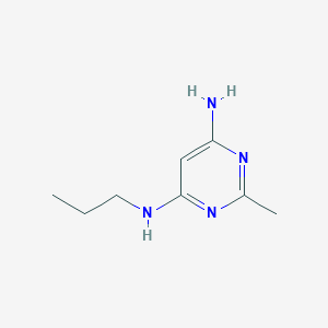 2-methyl-N4-propylpyrimidine-4,6-diamine