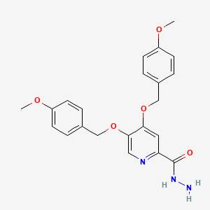 4,5-Bis((4-methoxybenzyl)oxy)picolinohydrazide