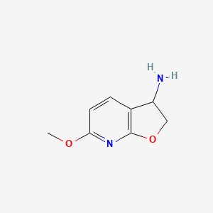 6-Methoxy-2,3-dihydrofuro[2,3-B]pyridin-3-amine