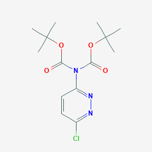 tert-Butyl N-tert-butoxycarbonyl-N-(6-chloropyridazin-3-yl)carbamate