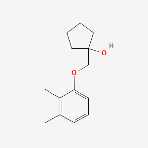 1-((2,3-Dimethylphenoxy)methyl)cyclopentan-1-ol