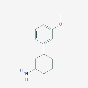 3-(3-Methoxyphenyl)cyclohexan-1-amine