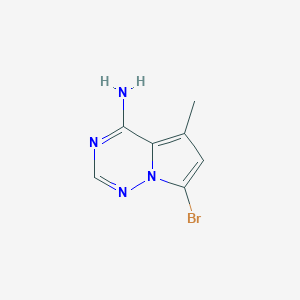 7-Bromo-5-methylpyrrolo[2,1-f][1,2,4]triazin-4-amine