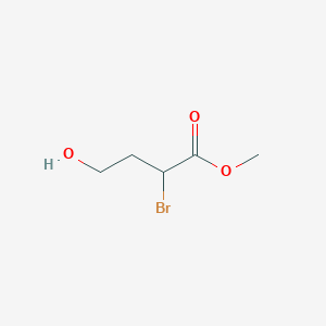 Methyl 2-bromo-4-hydroxybutanoate