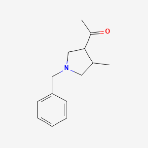 1-(1-Benzyl-4-methylpyrrolidin-3-yl)ethanone