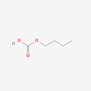 molecular formula C5H10O3 B12982298 Butyl hydrogen carbonate 