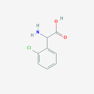 B129823 2-Amino-2-(2-chlorophenyl)acetic acid CAS No. 141196-64-7