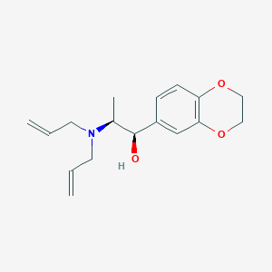 (1R,2S)-2-(Diallylamino)-1-(2,3-dihydrobenzo[b][1,4]dioxin-6-yl)propan-1-ol