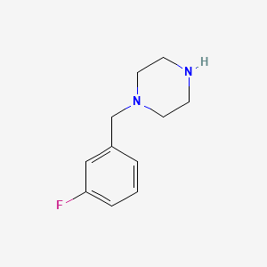 molecular formula C11H15FN2 B1298237 1-(3-Fluorobenzyl)piperazine CAS No. 55513-19-4