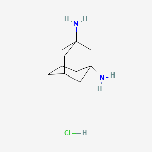 molecular formula C10H19ClN2 B12982411 Adamantane-1,3-diamine hydrochloride 