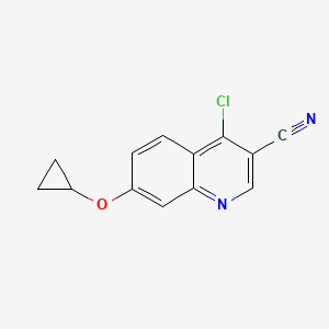 4-Chloro-7-cyclopropoxyquinoline-3-carbonitrile