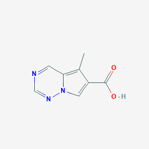 5-Methylpyrrolo[2,1-f][1,2,4]triazine-6-carboxylic acid