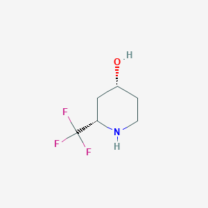 (2S,4R)-2-(Trifluoromethyl)piperidin-4-ol