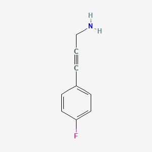 3-(4-Fluorophenyl)prop-2-yn-1-amine