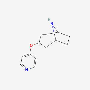 3-(Pyridin-4-yloxy)-8-azabicyclo[3.2.1]octane