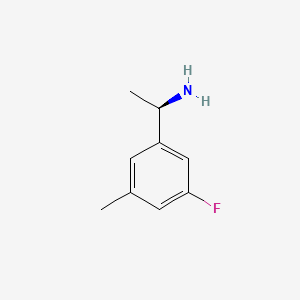 (R)-1-(3-Fluoro-5-methylphenyl)ethan-1-amine