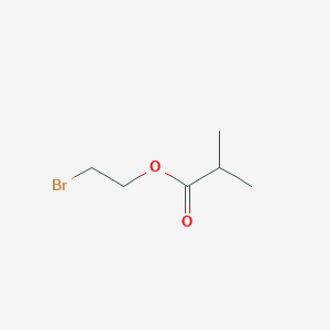 Propanoic acid, 2-methyl, 2-bromoethyl ester