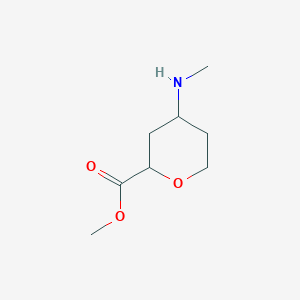 Methyl 4-(methylamino)tetrahydro-2H-pyran-2-carboxylate