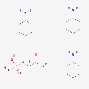 Tricyclohexanamine 2-(phosphonooxy)propanoate