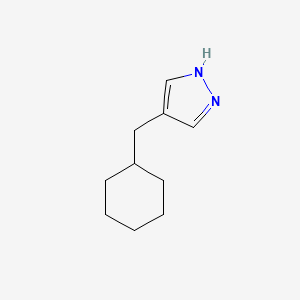 4-(cyclohexylmethyl)-1H-pyrazole