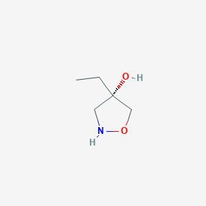 (S)-4-Ethylisoxazolidin-4-ol