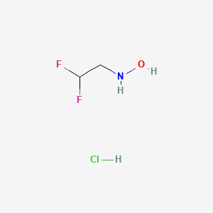 N-(2,2-Difluoroethyl)hydroxylamine hydrochloride