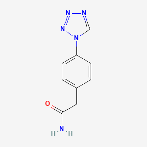 2-(4-(1H-Tetrazol-1-yl)phenyl)acetamide