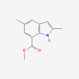 methyl 2,5-dimethyl-1H-indole-7-carboxylate