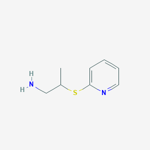 2-(Pyridin-2-ylthio)propan-1-amine