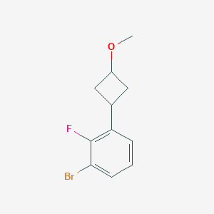 Rel-1-bromo-2-fluoro-3-((1s,3s)-3-methoxycyclobutyl)benzene